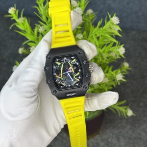 Yellow AU Lighter Watch