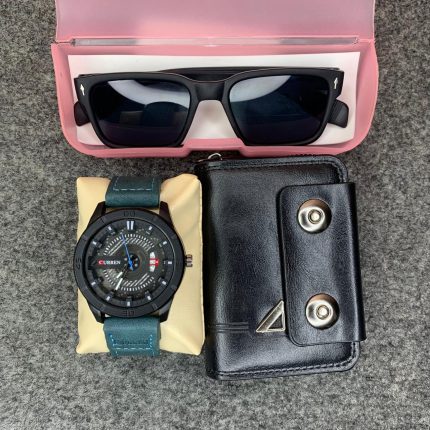 Curren Watch Combo (Teal)
